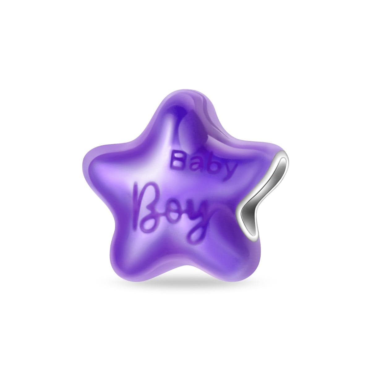 Pangama Jewelry Color - changing Gender Reveal Boy Charm