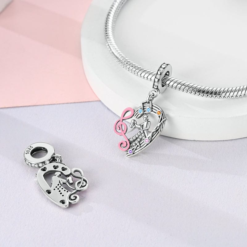 Pangama Jewelry Dancing Couple Dangle Charm