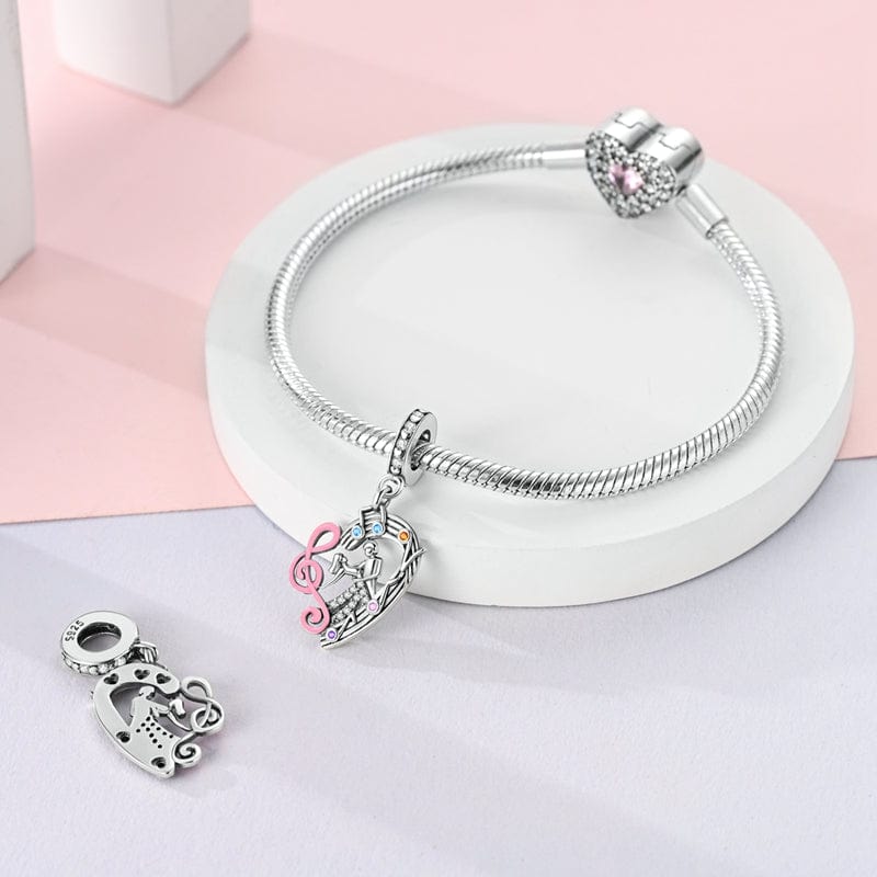 Pangama Jewelry Dancing Couple Dangle Charm