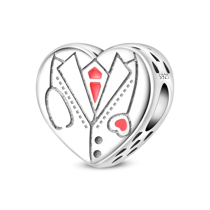 Pangama Jewelry Doctor Heart Charm