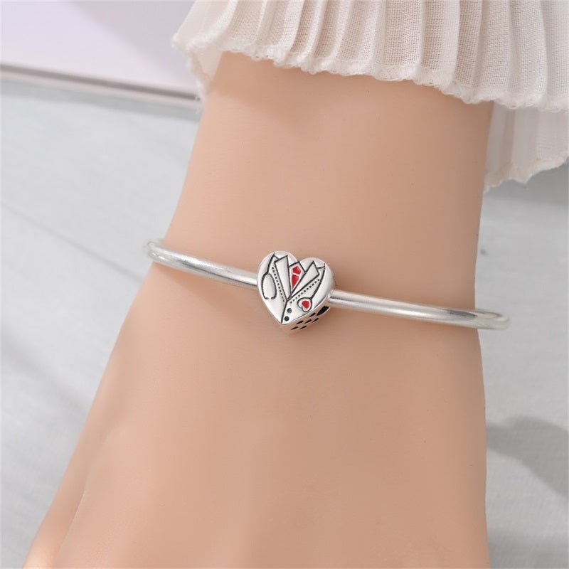 Pangama Jewelry Doctor Heart Charm