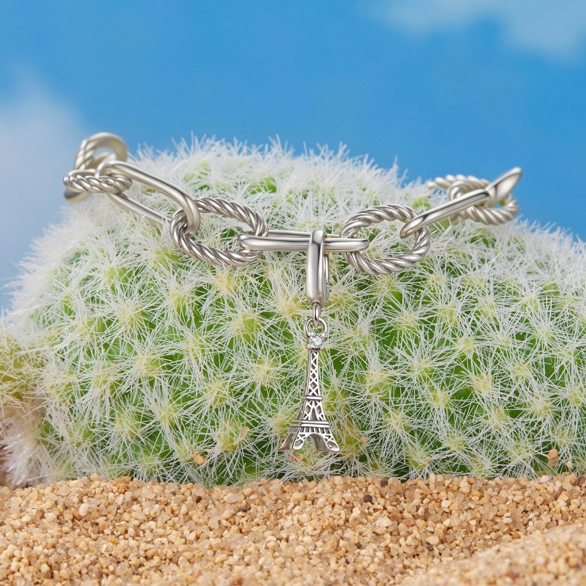 Pangama Jewelry Eiffel Tower Dangle Charm