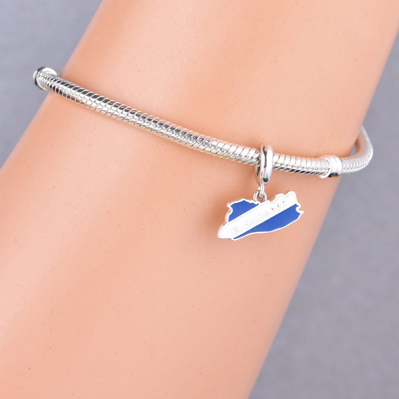 Pangama Jewelry El Salvador Map Dangle Charm