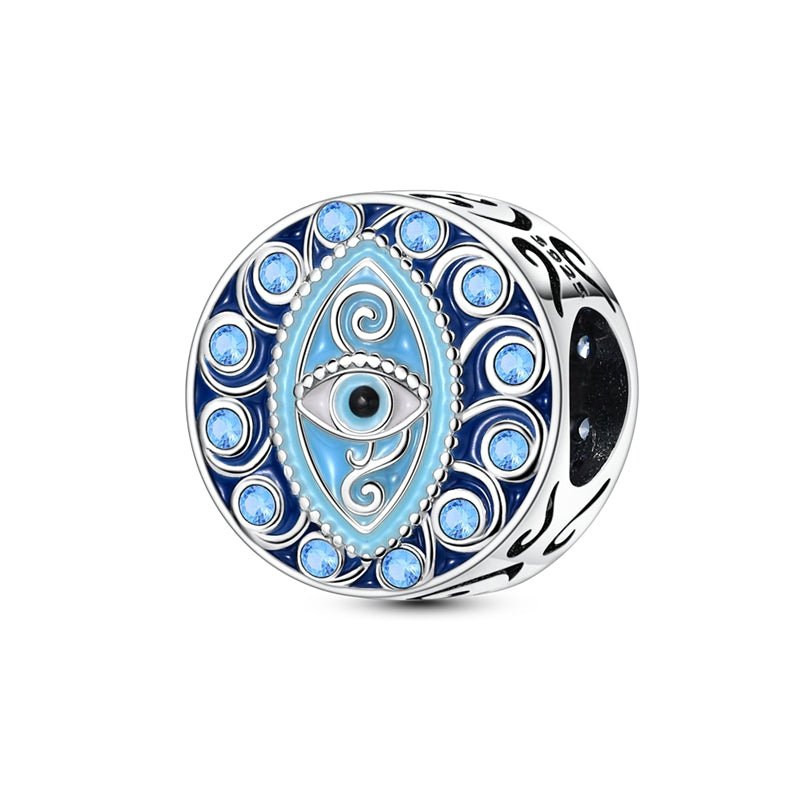 Pangama Jewelry Evil Eye Round Charm