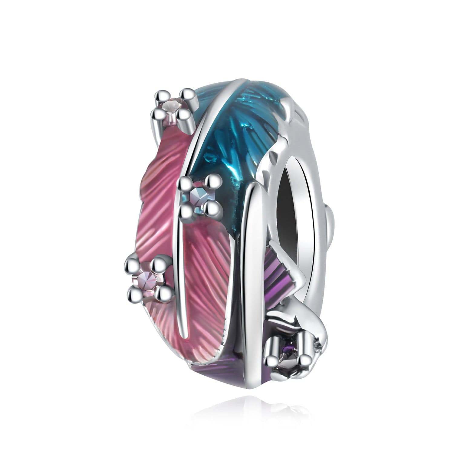 Pangama Jewelry Feather Spacer Charm