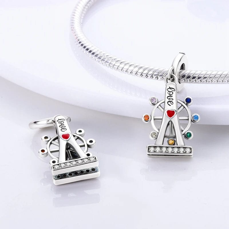 Pangama Jewelry Ferris Wheel Dangle Charm