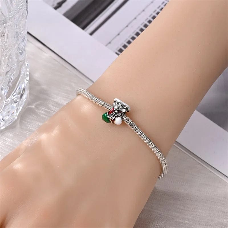 Pangama Jewelry Festive Christmas Stocking Charm