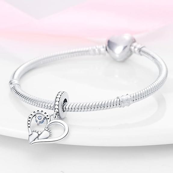 Pangama Jewelry Forever Love Baby Feet Charm