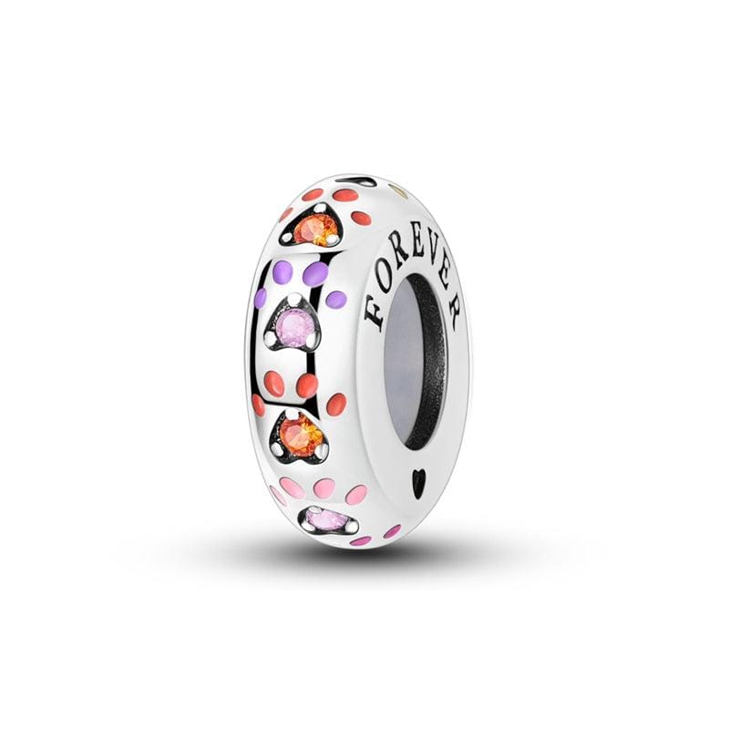 Pangama Jewelry Forever Paw Print Charm