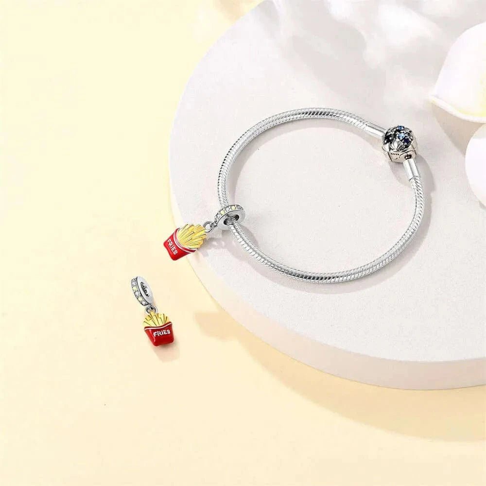 Pangama Jewelry French Fries Dangle Charm