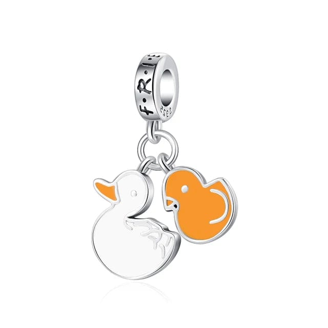 Pangama Jewelry Friends TV Series Baby Chicks Dangle Charm