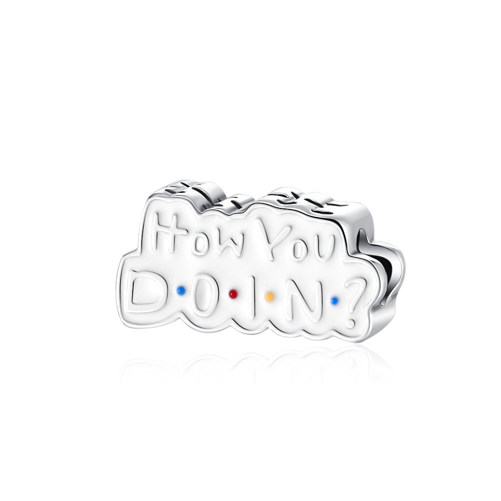 Pangama Jewelry Friends TV Series Joey's 'How You Doin'?' Charm