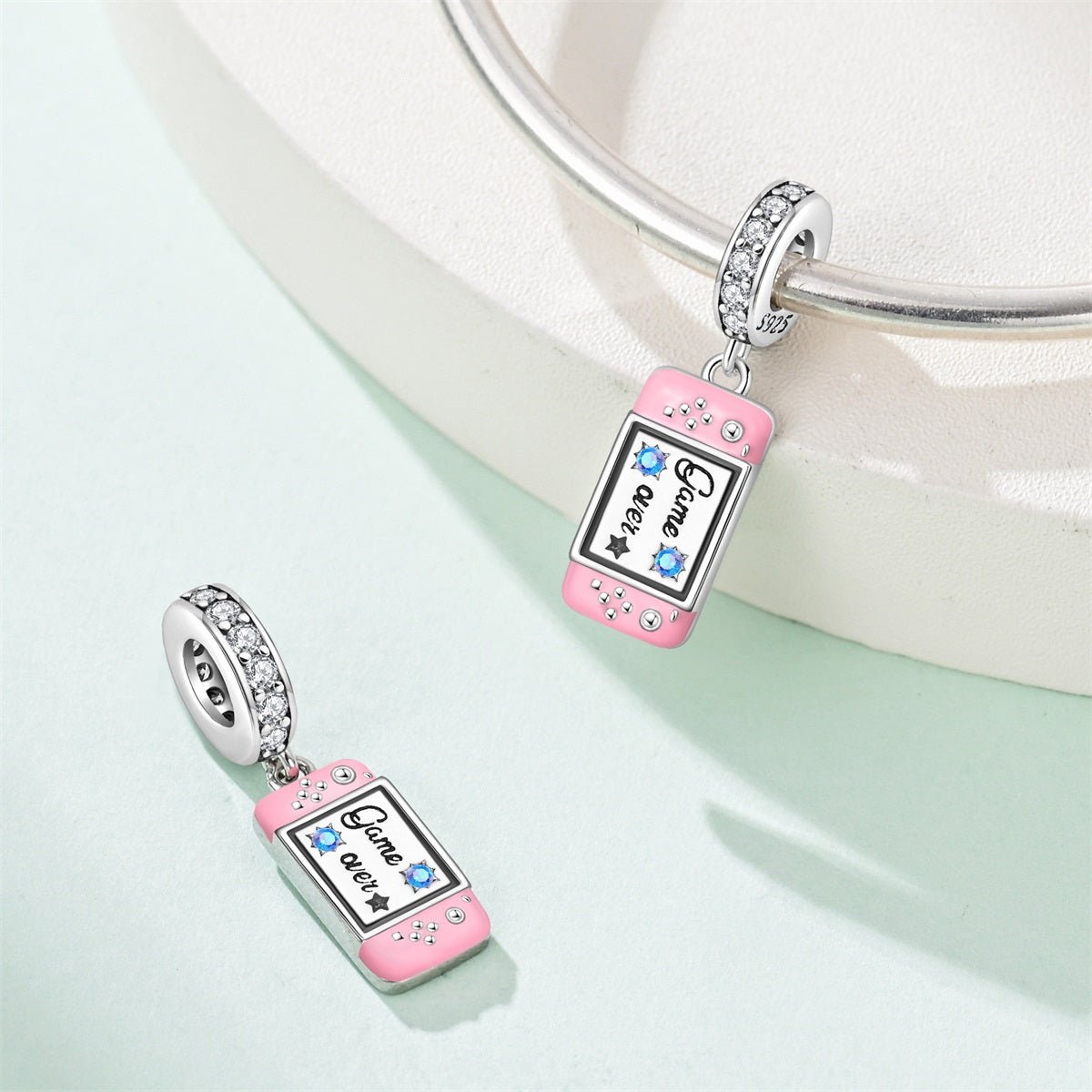 Pangama Jewelry Game Over Console Dangle Charm