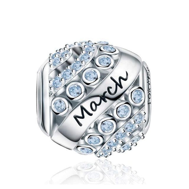 Pangama Jewelry Glittering Birthstone Bead Charms