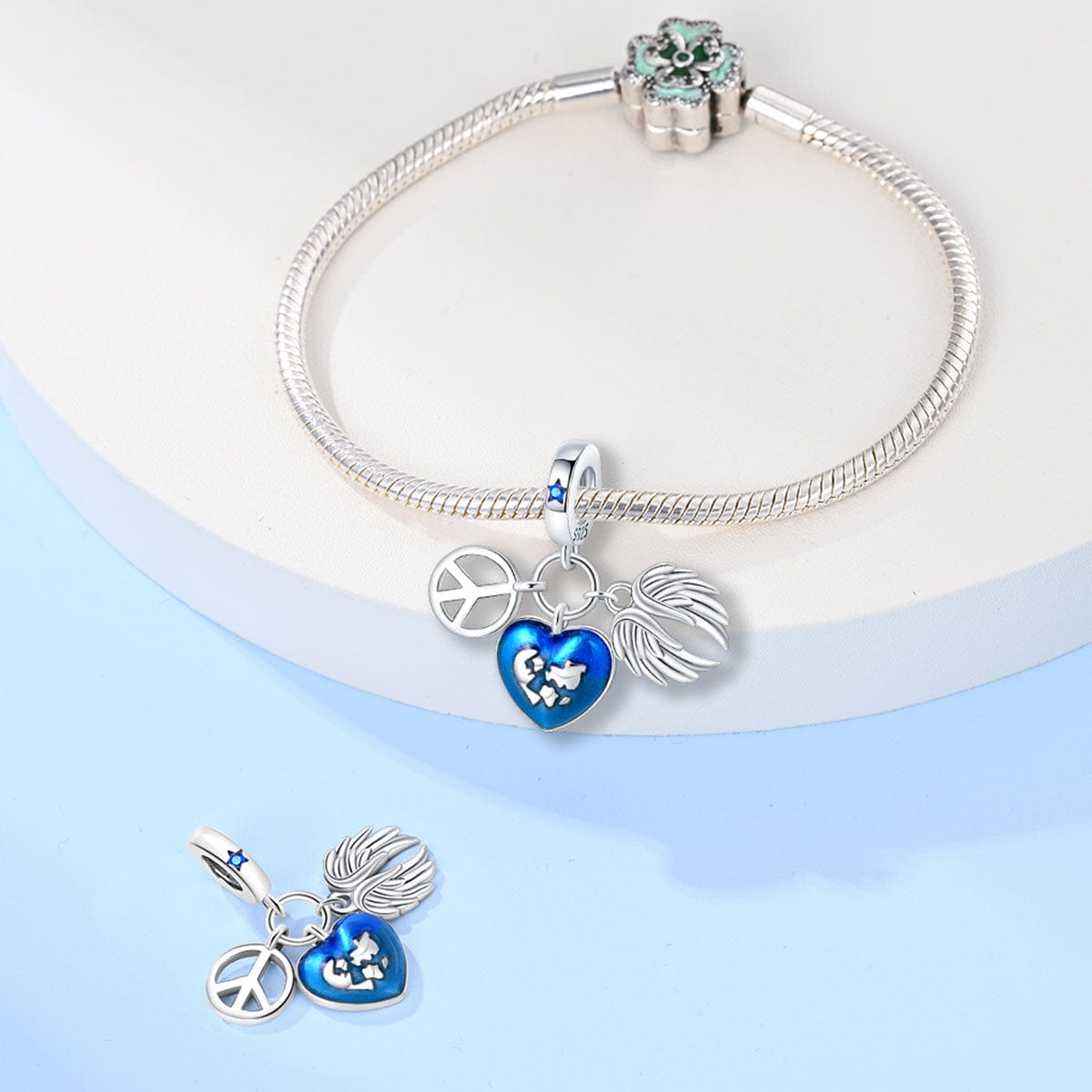 Pangama Jewelry Global Harmony Heart Pendant