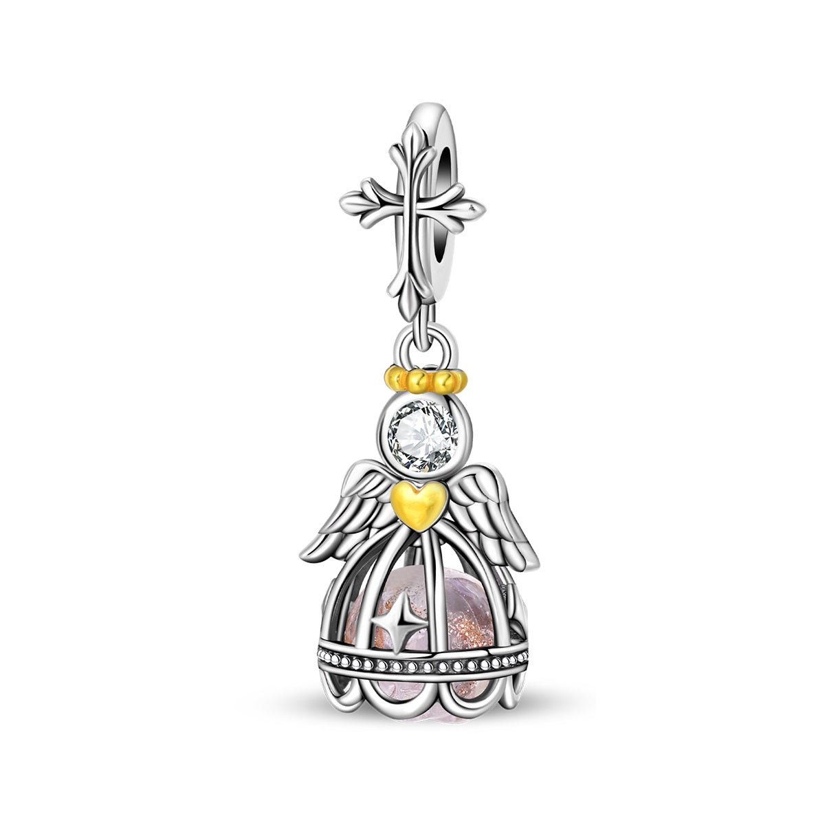 Pangama Jewelry Glow - in - the - Dark Angel Dangle Charm