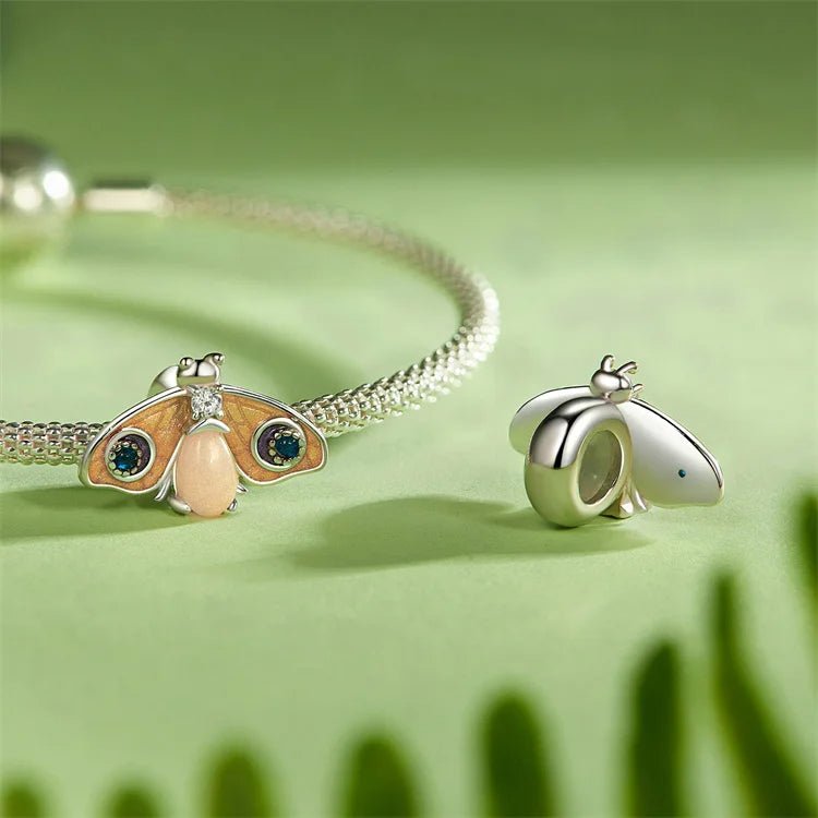 Pangama Jewelry Glow in the Dark Luminous Butterfly Charm