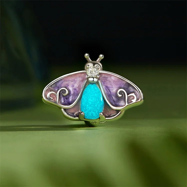 Pangama Jewelry Glow in the Dark Luminous Twilight Butterfly Charm