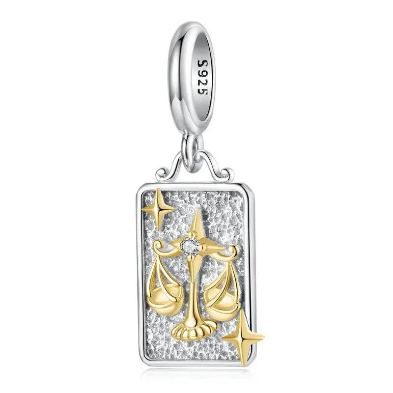 Pangama Jewelry Gold & Silver Astrology Signs Zodiac Constellation Charms