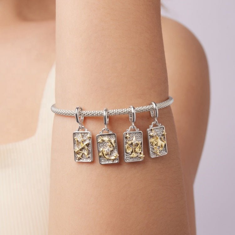Pangama Jewelry Gold & Silver Astrology Signs Zodiac Constellation Charms