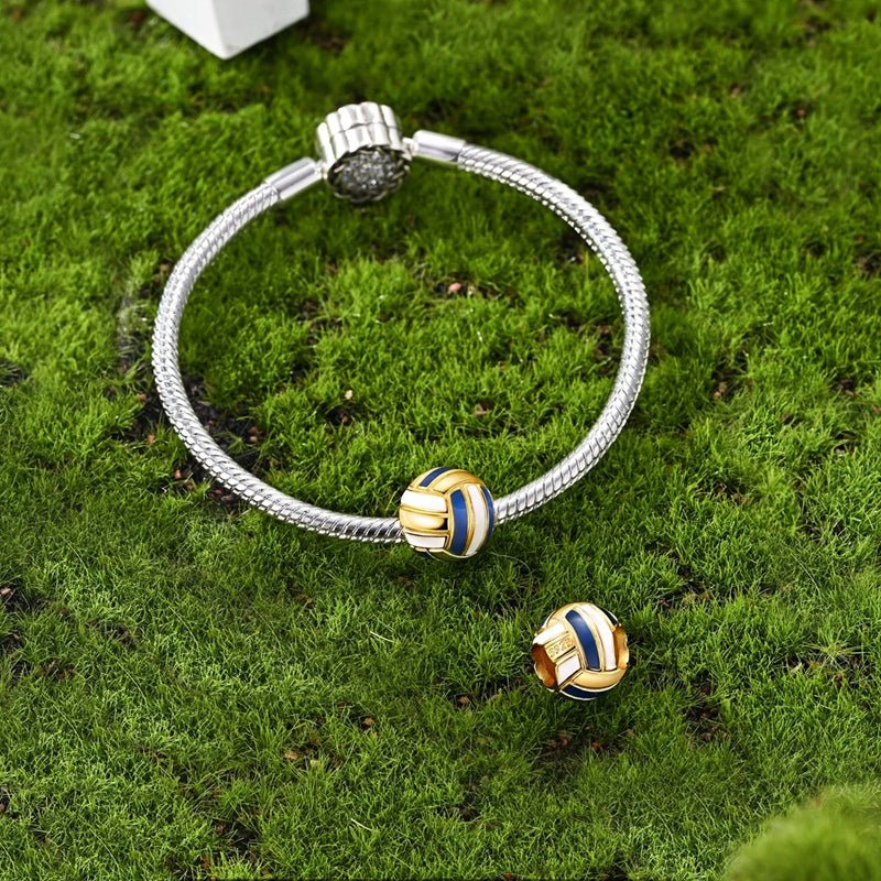 Pangama Jewelry Gold Volleyball Charm