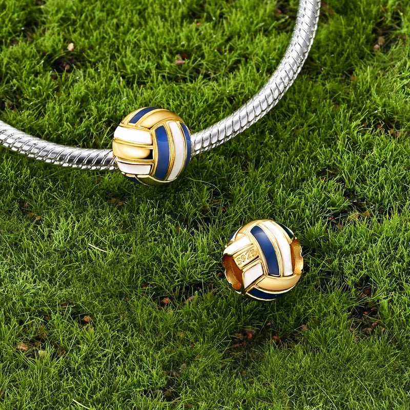 Pangama Jewelry Gold Volleyball Charm