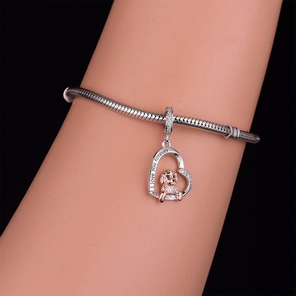 Pangama Jewelry Goldendoodle Dog Charm