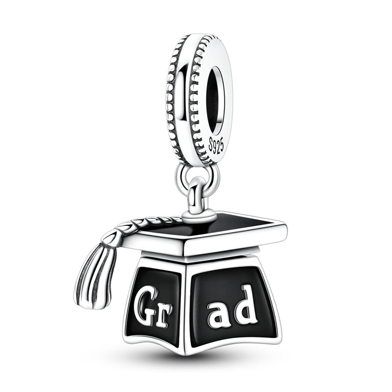 Pangama Jewelry Graduation Cap Opening Dangle Charm