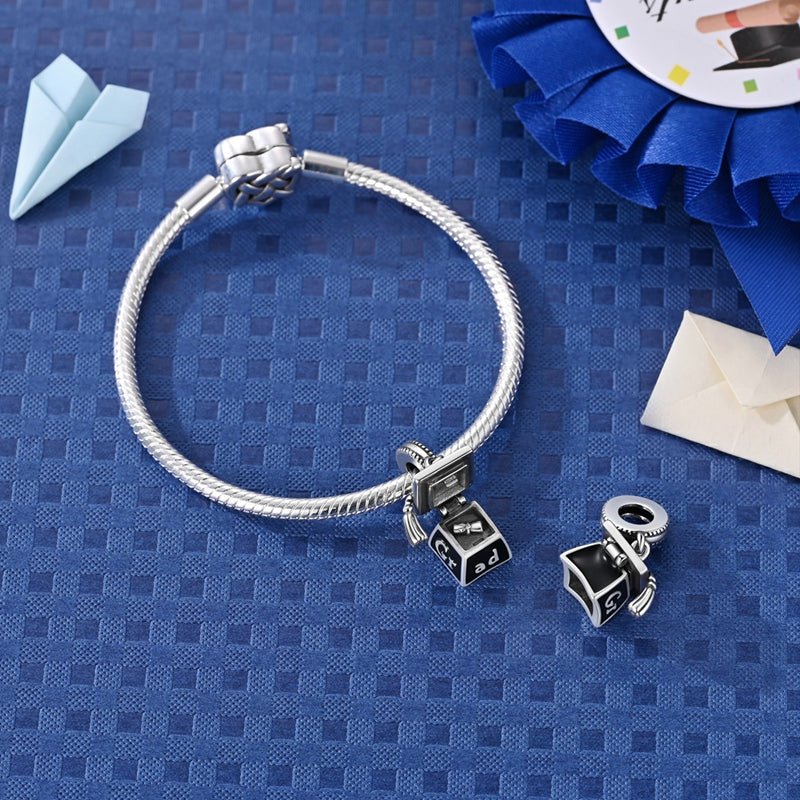 Pangama Jewelry Graduation Cap Opening Dangle Charm