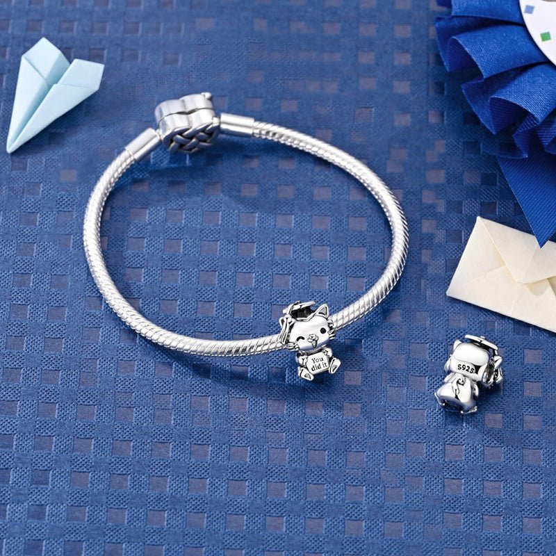 Pangama Jewelry Graduation Cat “You Did It” Charm