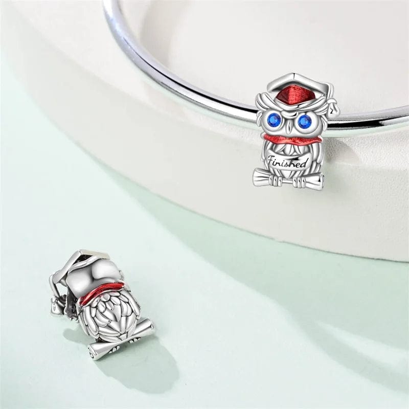 Pangama Jewelry Graduation Owl Wisdom Charm
