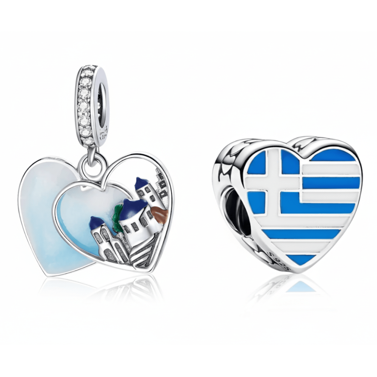 Pangama Jewelry Greece Charm Duo
