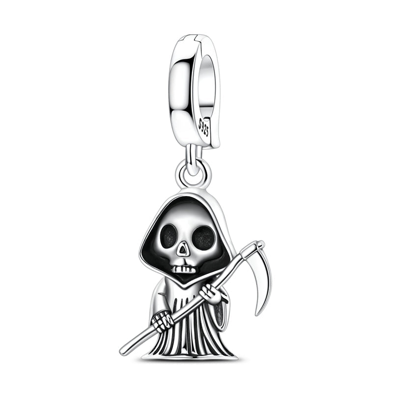 Pangama Jewelry Grim Reaper Halloween Dangle Charm