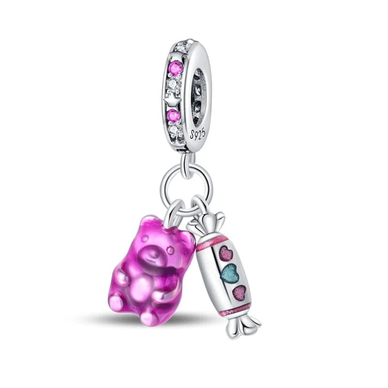 Pangama Jewelry Gummy Bear & Candy Charm