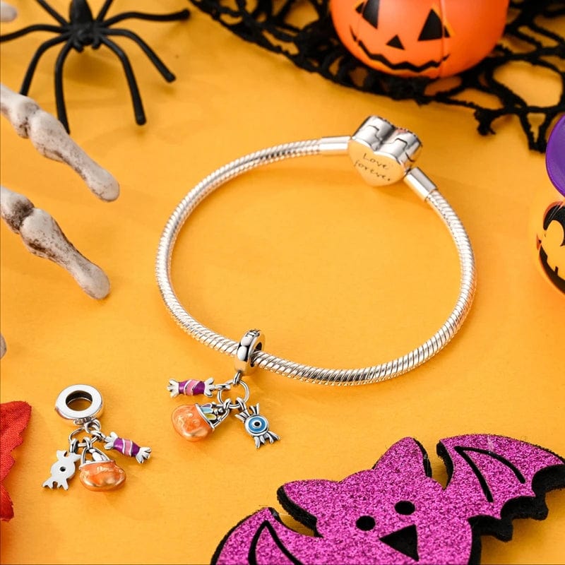 Pangama Jewelry Halloween Candy Dangle Charm