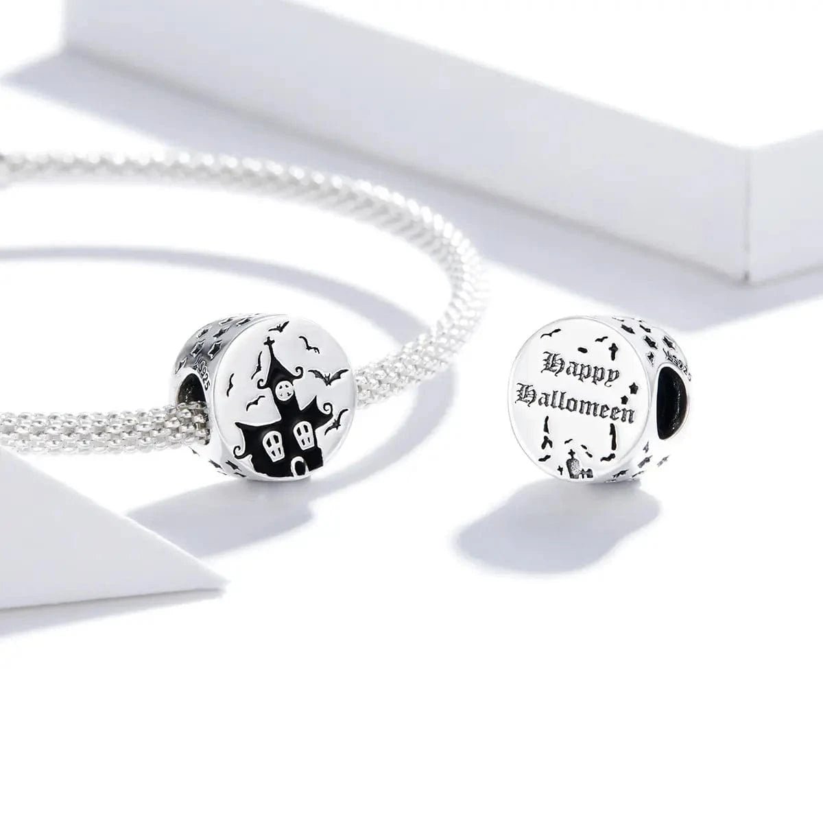 Pangama Jewelry Halloween Ghost Castle Charm