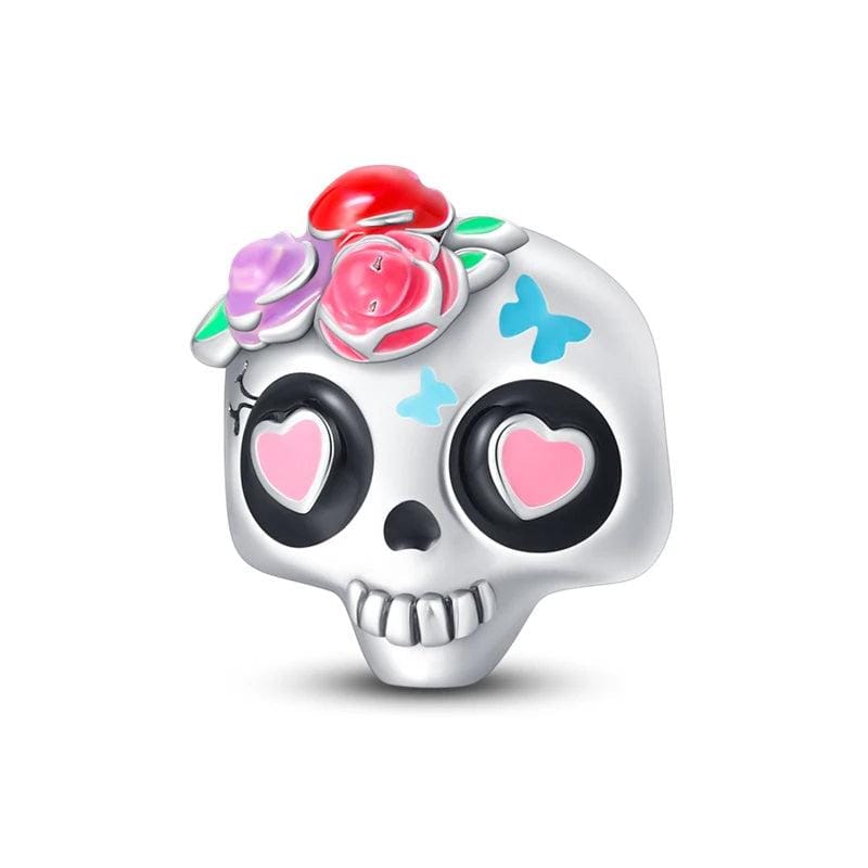 Pangama Jewelry Halloween Gothic Skull Charm