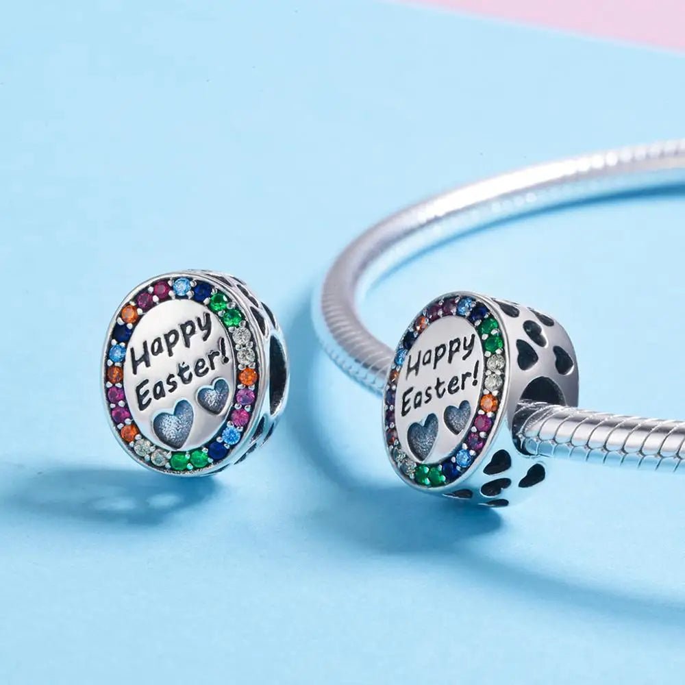 Pangama Jewelry Happy Easter Egg Charm