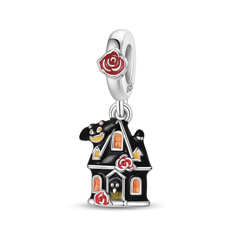 Pangama Jewelry Haunted House Glow - in - the - Dark Dangle Charm