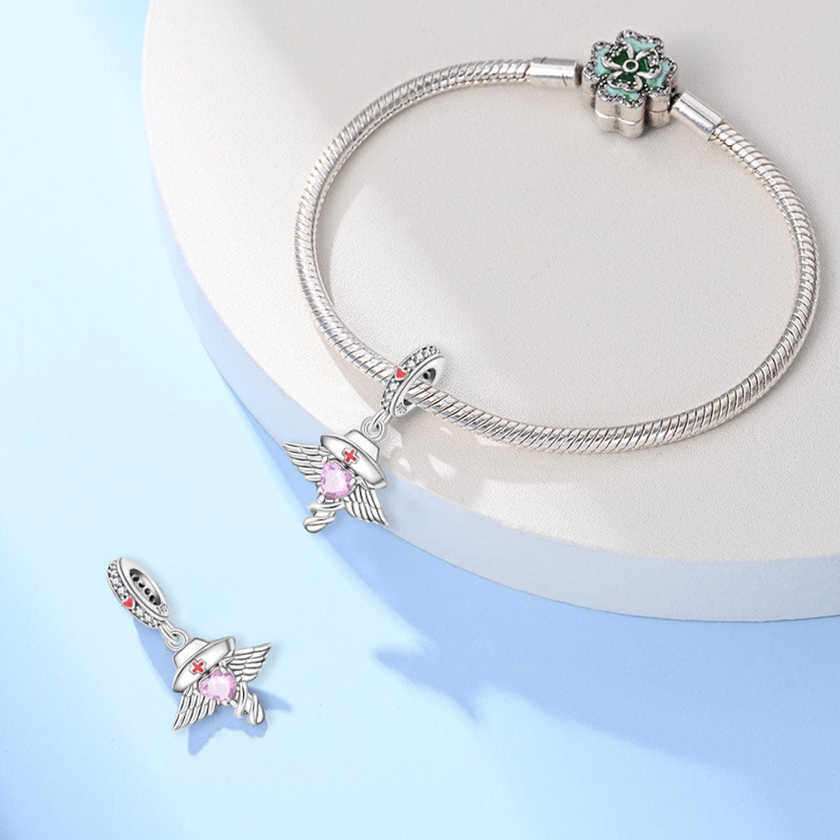 Pangama Jewelry Healing Angel Nurse Charm