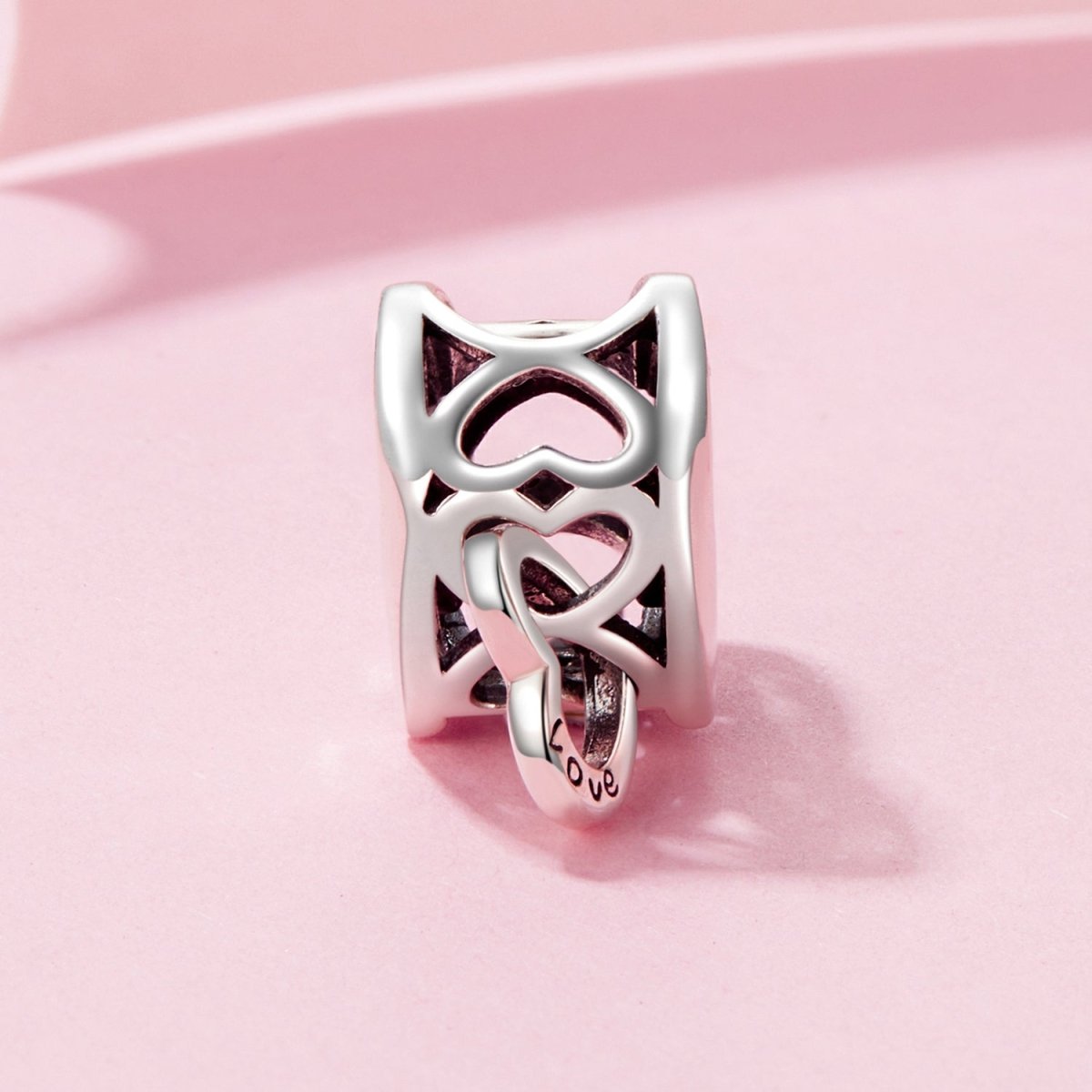 Pangama Jewelry Love You Mom Infinity Heart Charm