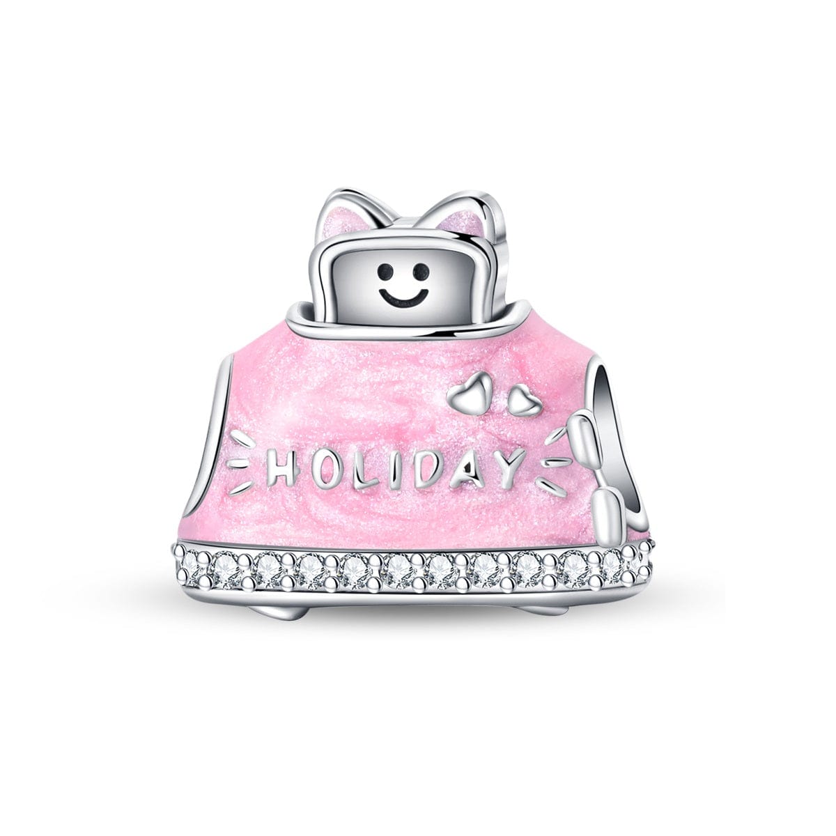 Pangama Jewelry Holiday Pink Hoodie Charm