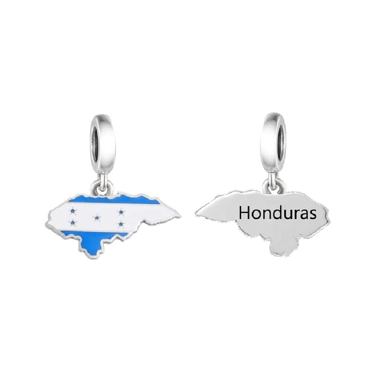 Pangama Jewelry Honduras Map Dangle Charm