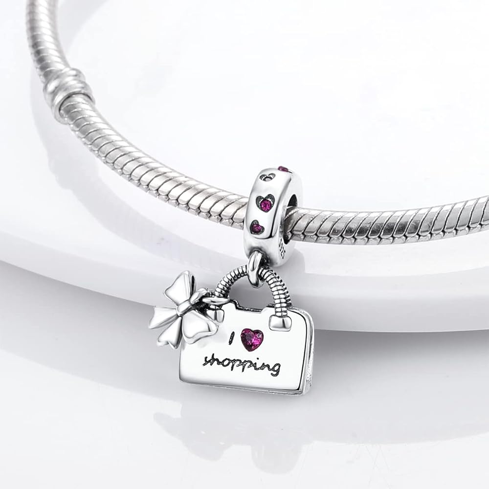 Pangama Jewelry I Love Shopping Charm