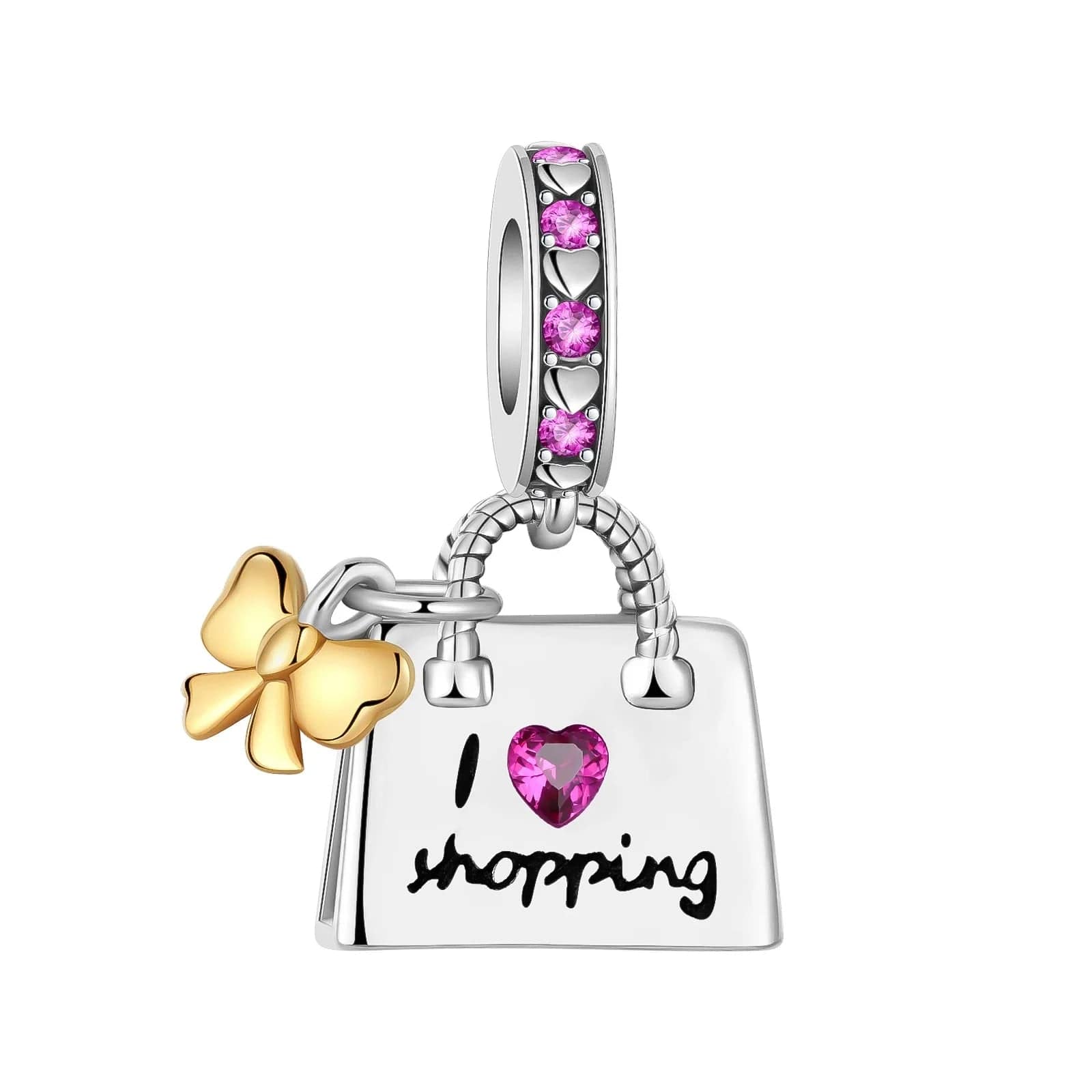 Pangama Jewelry I Love Shopping Dangle Charm
