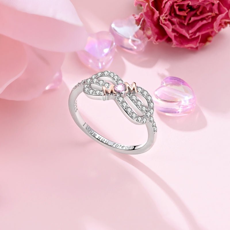 Pangama Jewelry I Love You Forever Infinity Ring