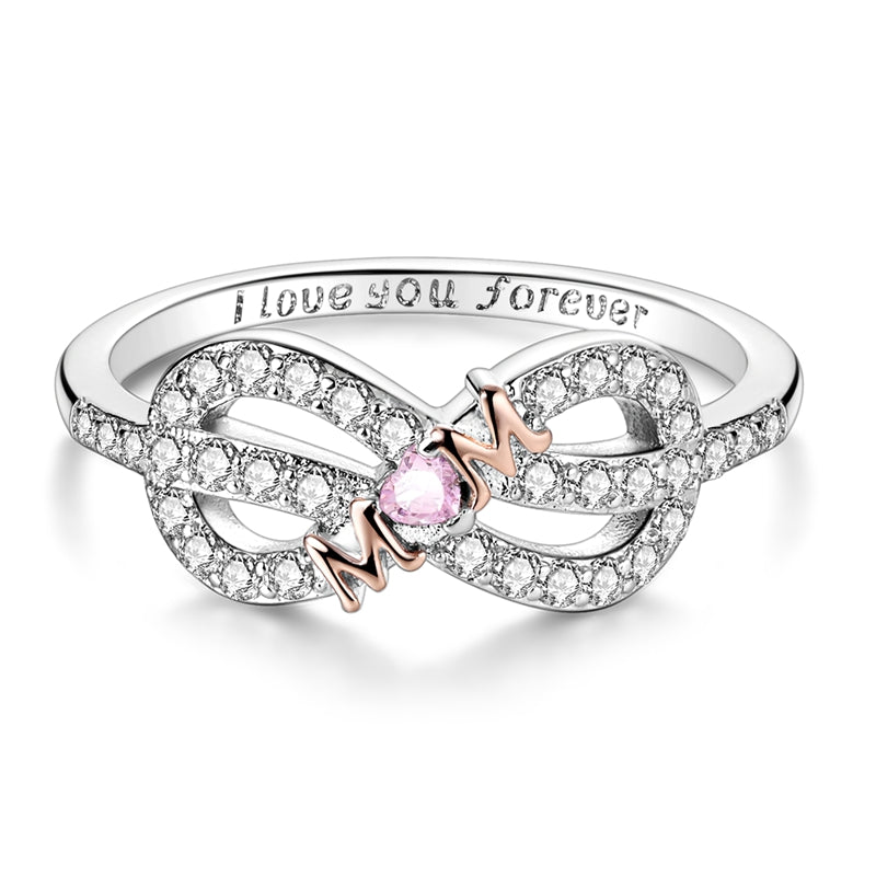 Pangama Jewelry I Love You Forever Infinity Ring