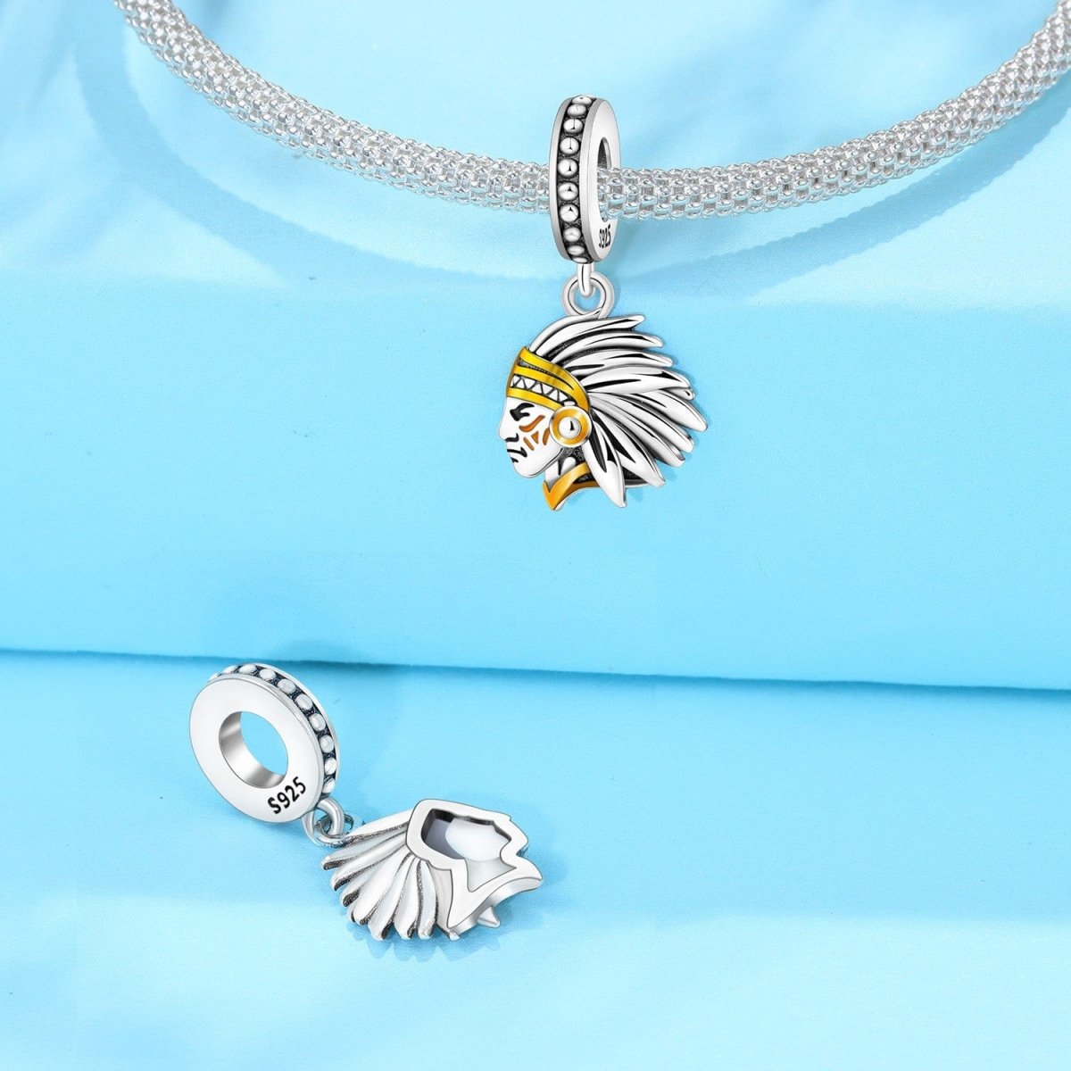 Pangama Jewelry Indian Headdress Charm