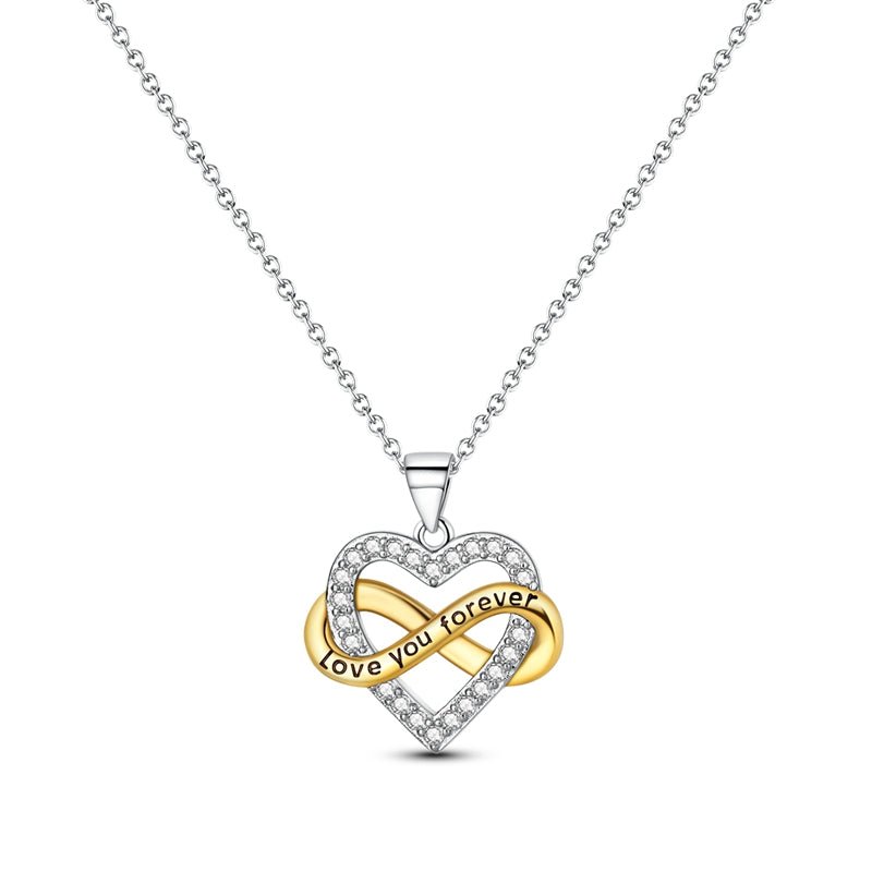 Pangama Jewelry Infinite Love Heart Necklace