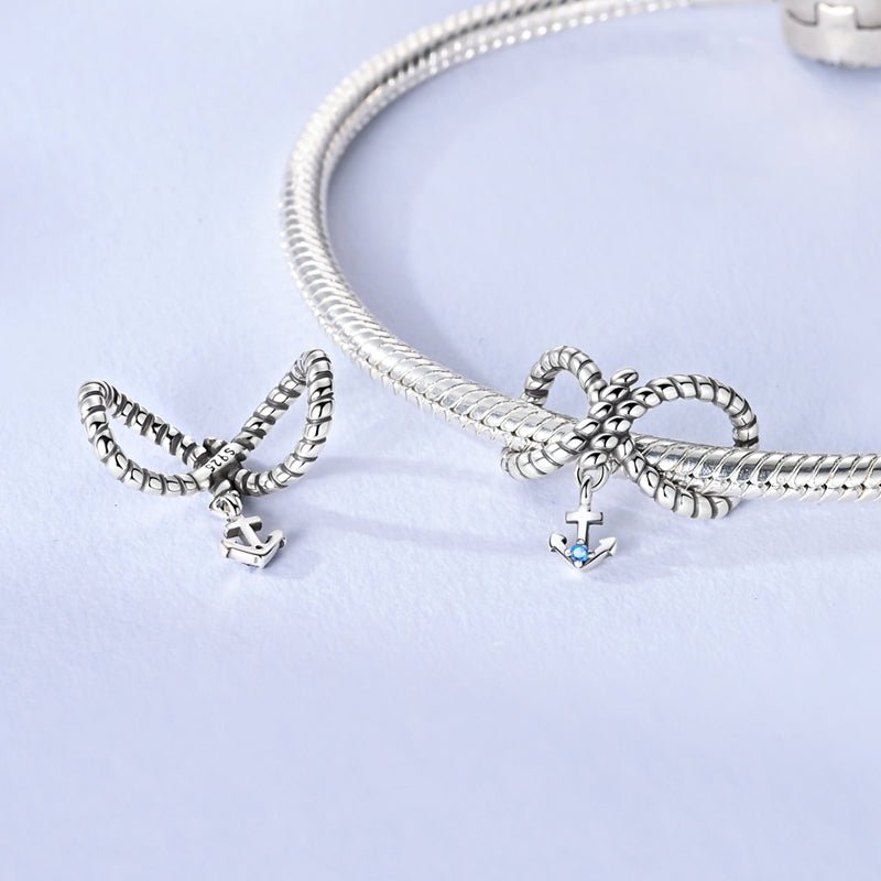 Pangama Jewelry Infinity Knot with Anchor Charm